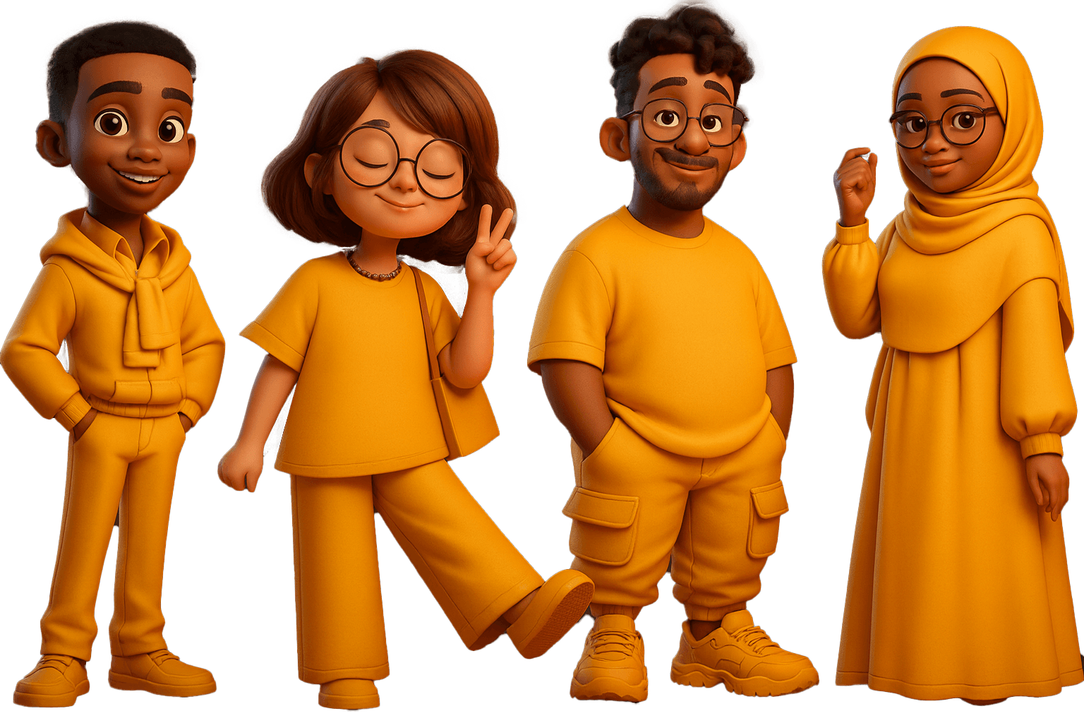 Trybb community characters